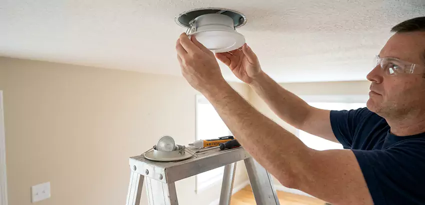 Eyeball and Adjustable Trim Replacement in Alabaster