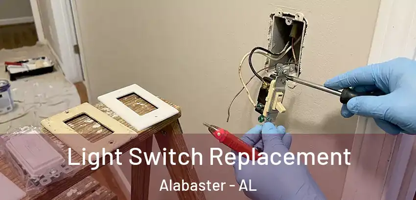 Light Switch Replacement Alabaster - AL
