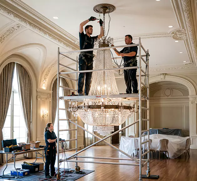 Professional Chandelier Installation: Your Local Fixture Team in Alabaster, AL
